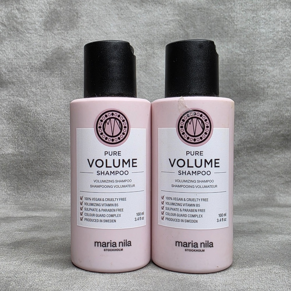 (X2) Maria Nila Pure Volume Shampoo 3.4 fl oz Travel Size